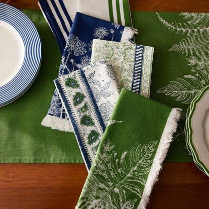 Summer Blues Dinner Napkins, Set of 4