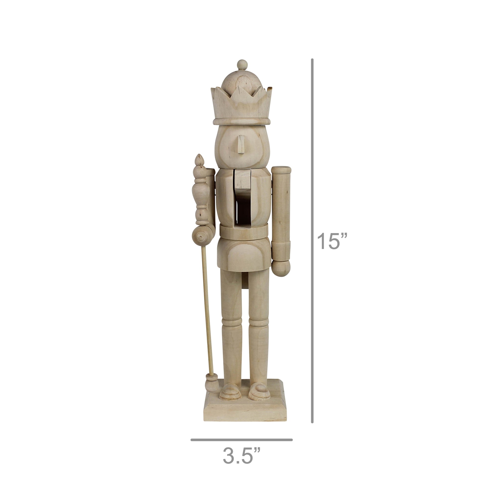 wooden nutcracker decoration