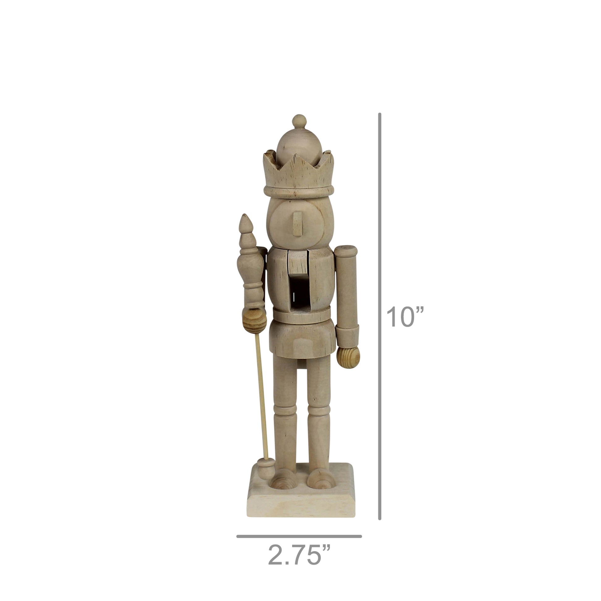 wooden nutcracker decoration