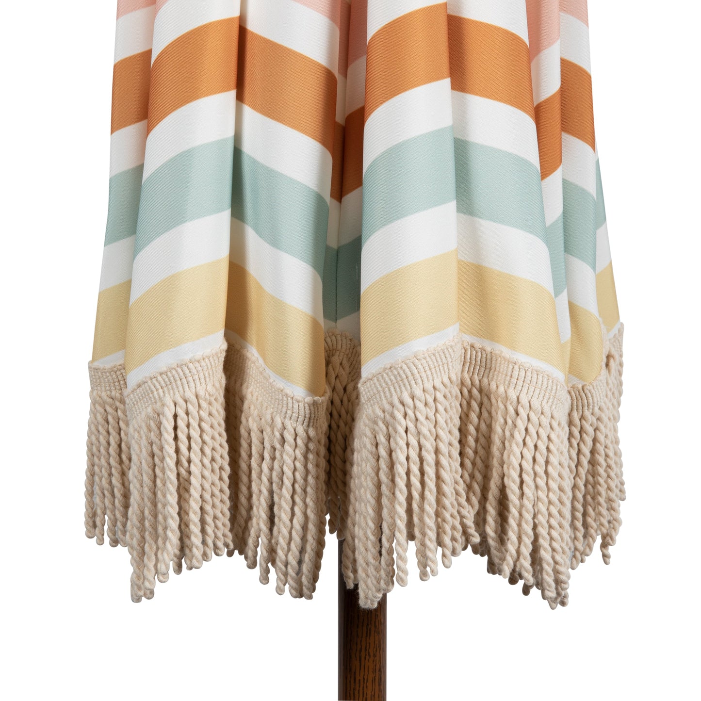 Summerland 6.5 ft. Portable Beach Umbrella - Coastal UV 50+ Sun Shade, Beach House Outdoor Entertaining