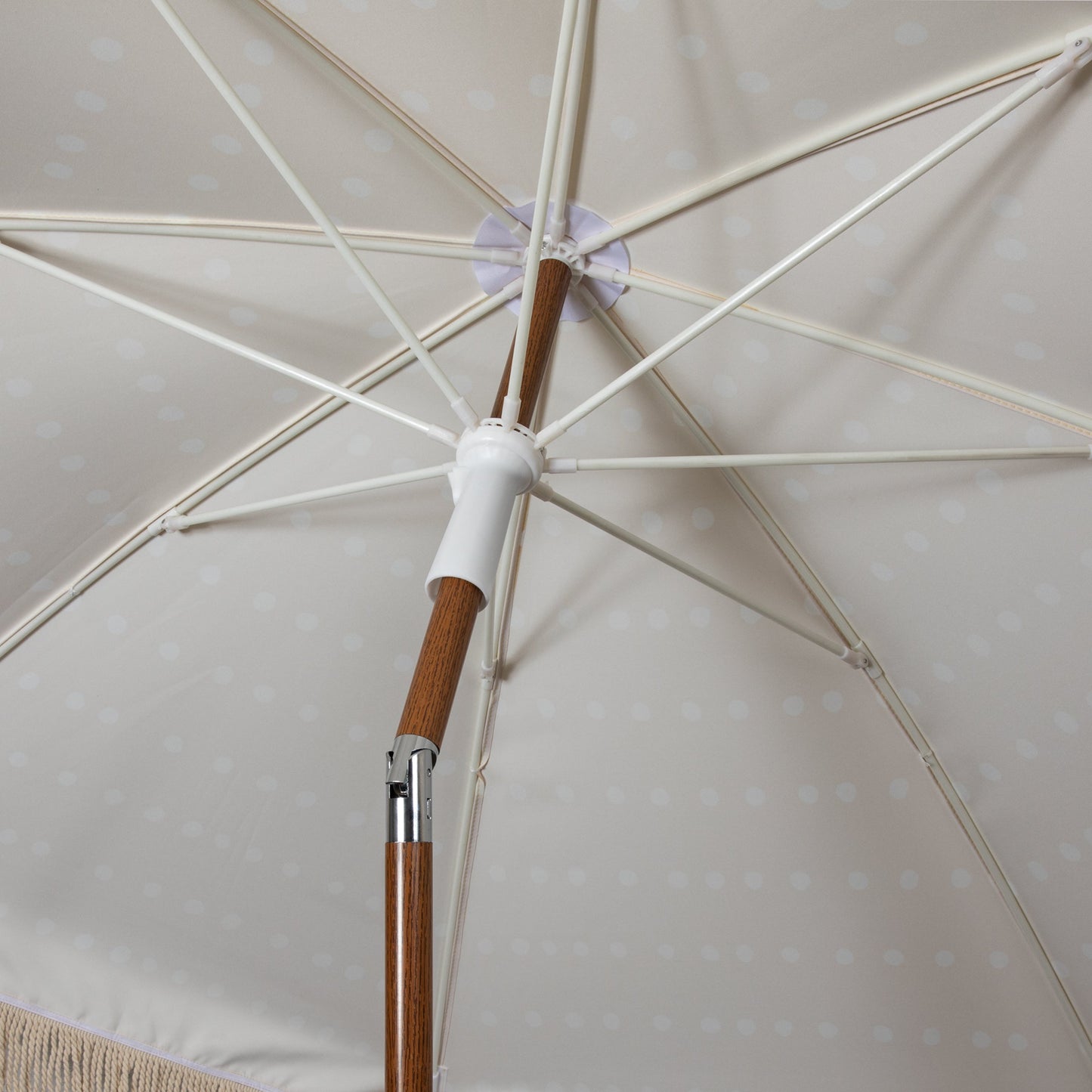 Summerland 6.5 ft. Portable Beach Umbrella - Coastal UV 50+ Sun Shade, Beach House Outdoor Entertaining