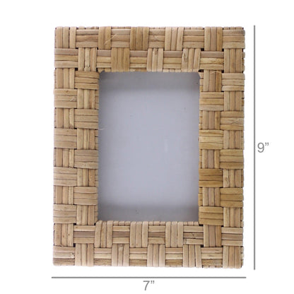 Rattan photo frame 