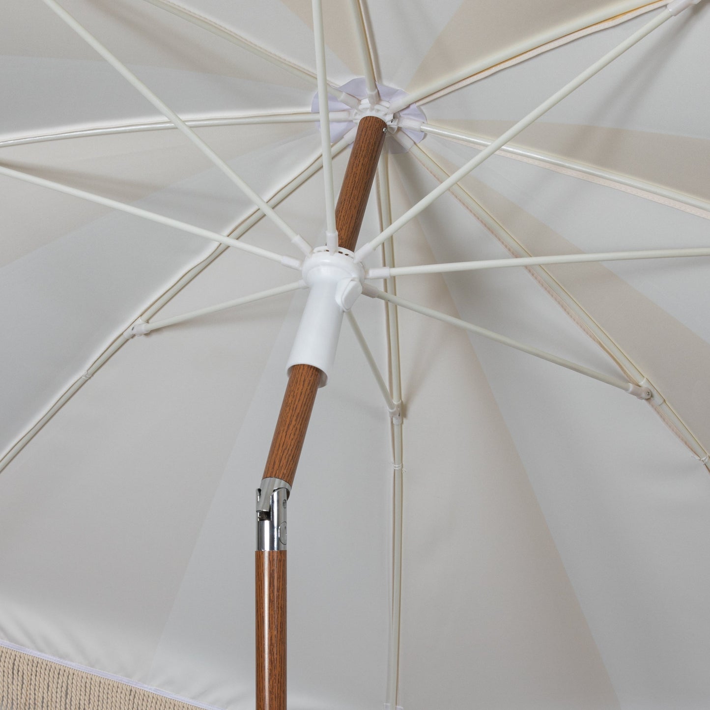 Summerland 6.5 ft. Portable Beach Umbrella - Coastal UV 50+ Sun Shade, Beach House Outdoor Entertaining