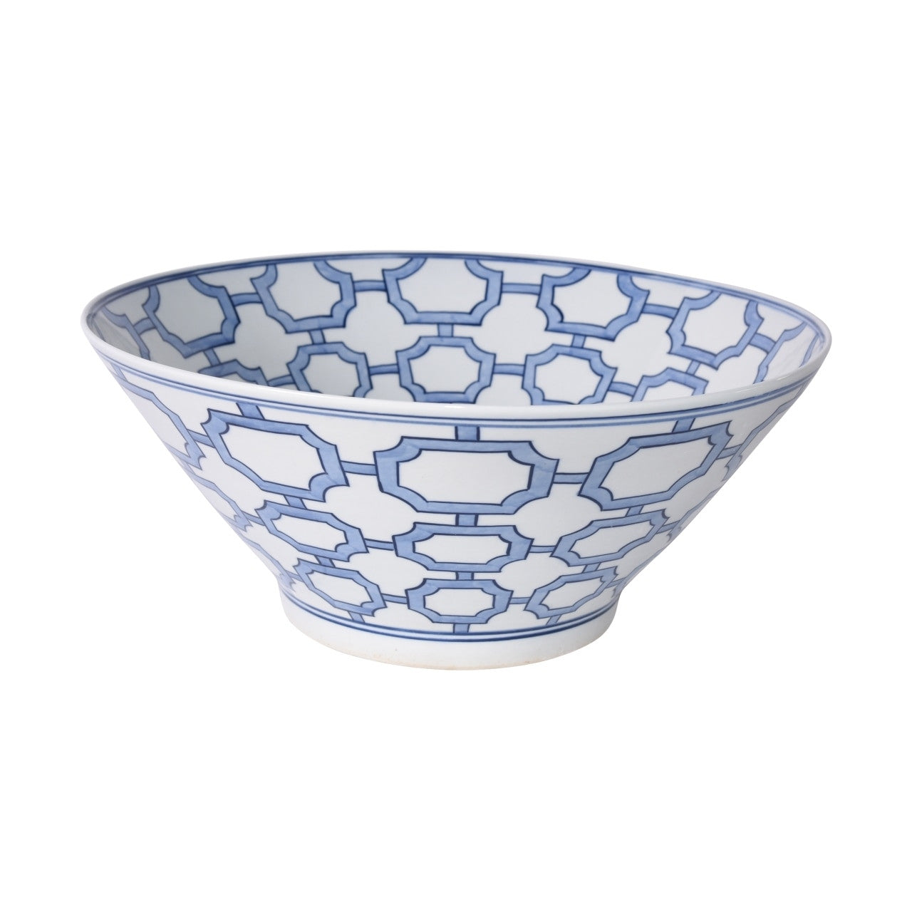 blue and white decorative bowl