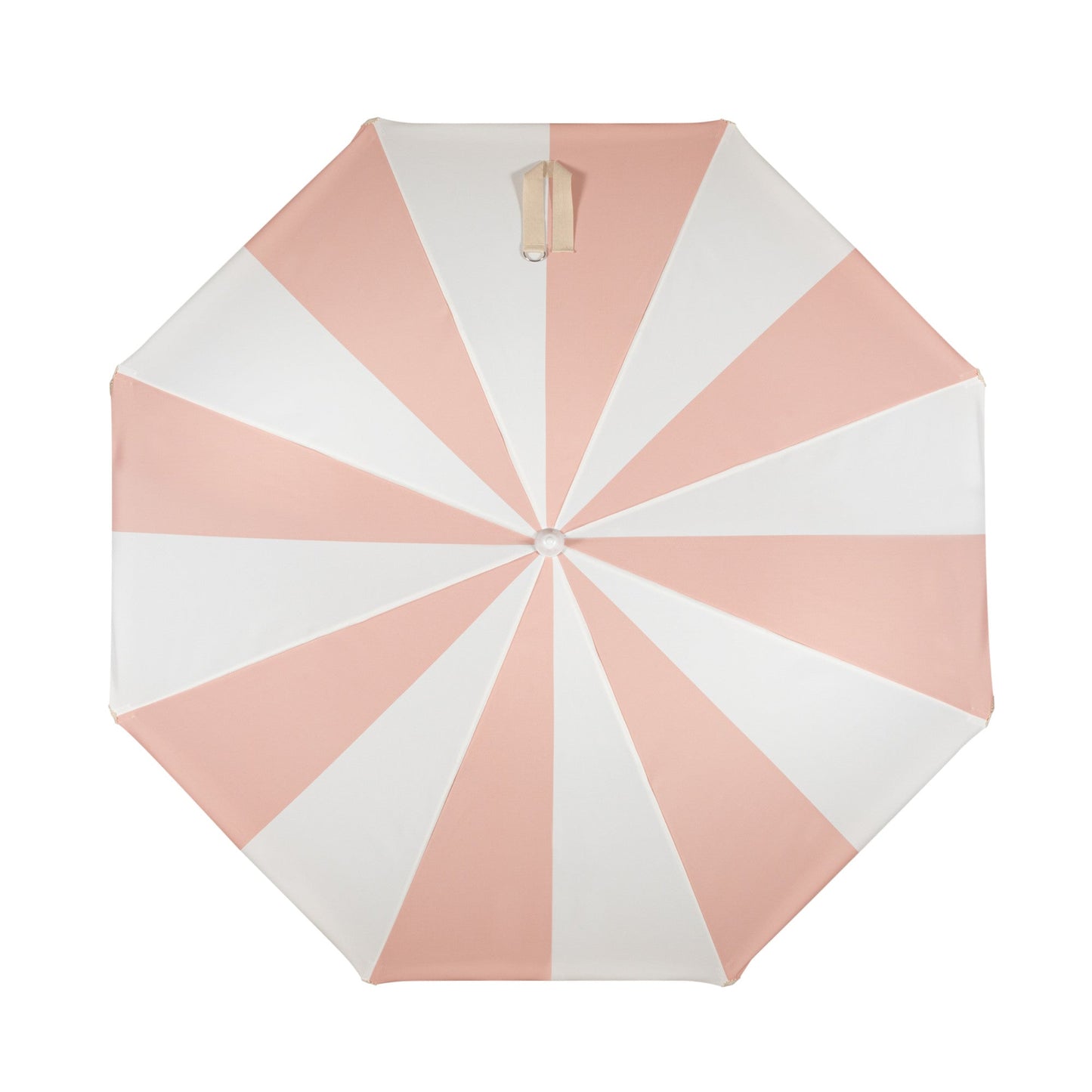 Summerland 6.5 ft. Portable Beach Umbrella - Coastal UV 50+ Sun Shade, Beach House Outdoor Entertaining