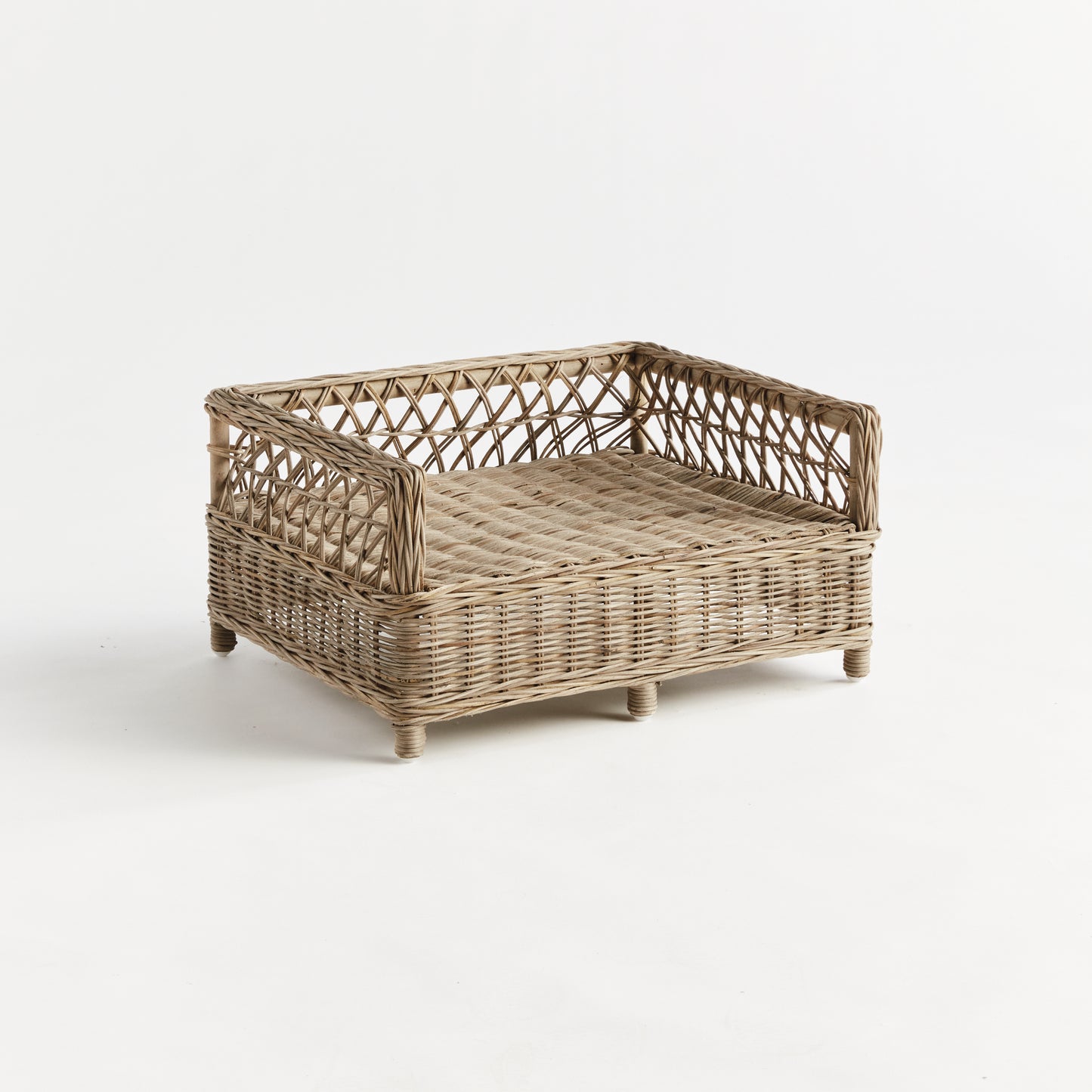 rattan dog bed