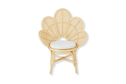 Blossom Bloom Rattan Flower Chair for Kids