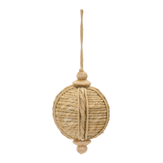 jute christmas ornament