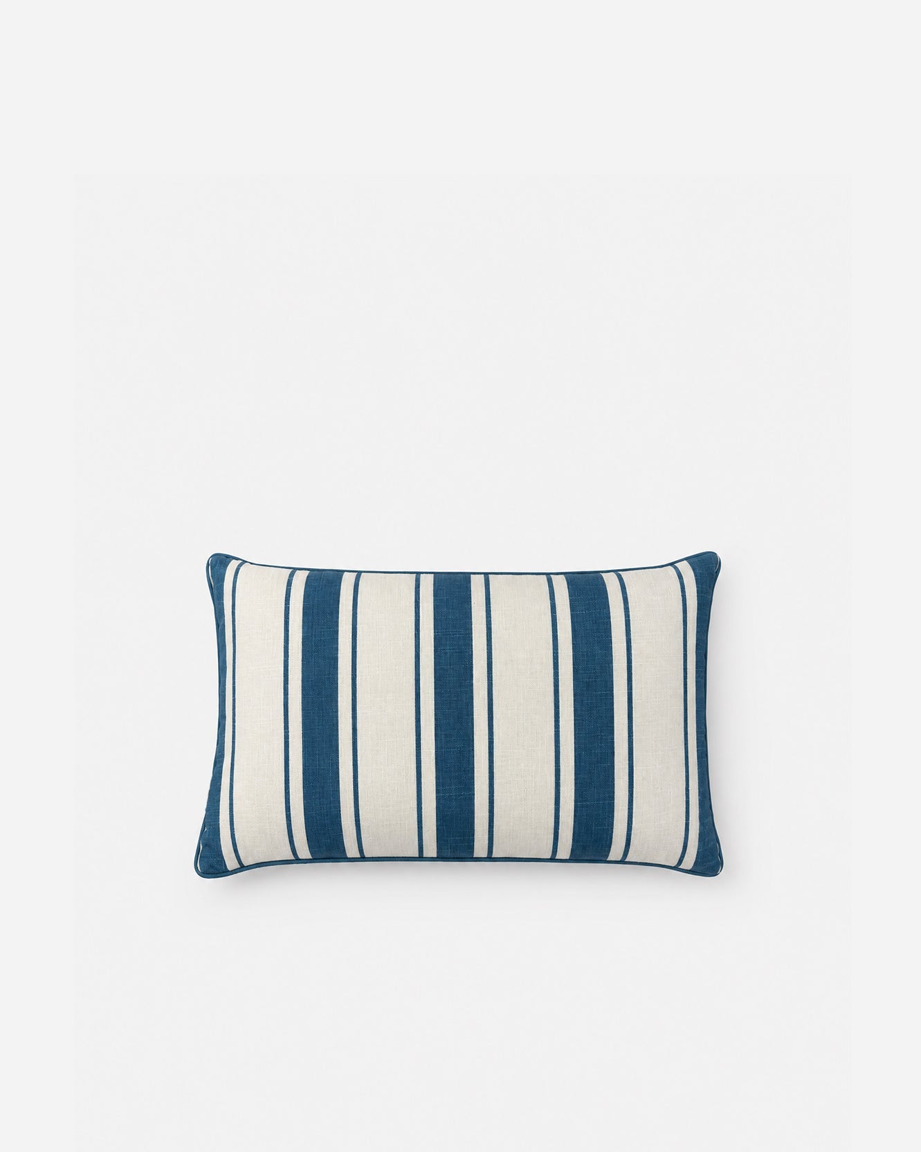 Cala Small Lumbar Pillow - Coastal Accent Throw Pillow, Beach House Living Room Decor
