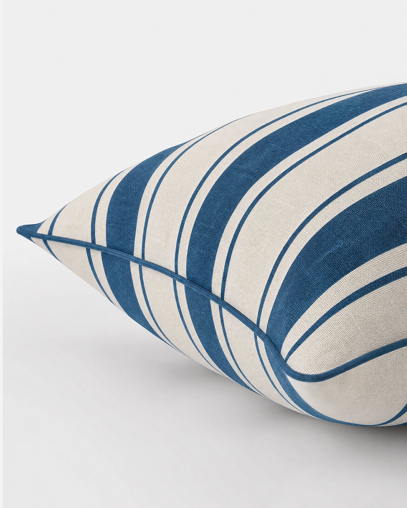 Cala Small Lumbar Pillow - Coastal Accent Throw Pillow, Beach House Living Room Decor