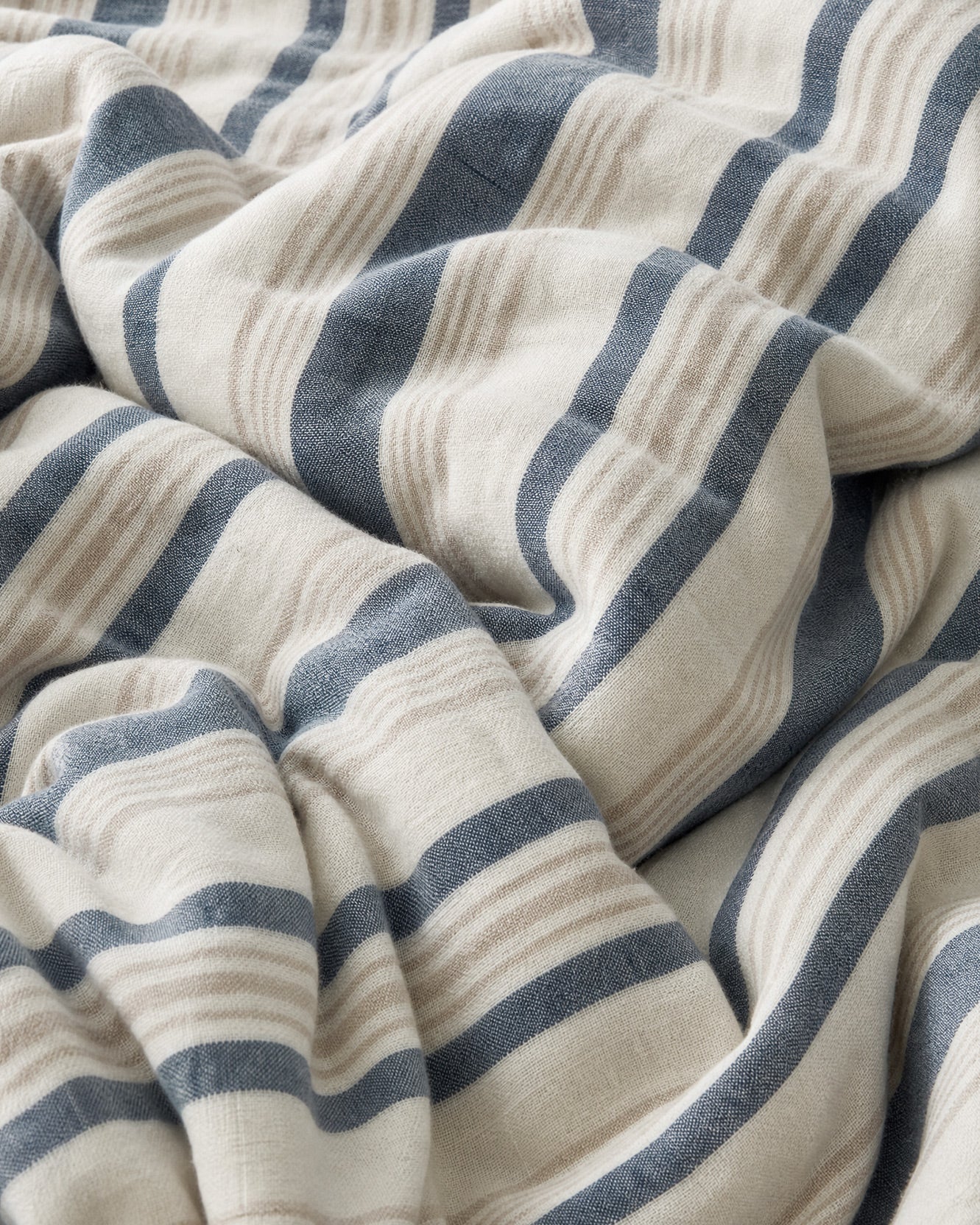 Coastal Reversible Cotton Mist Duvet Cover