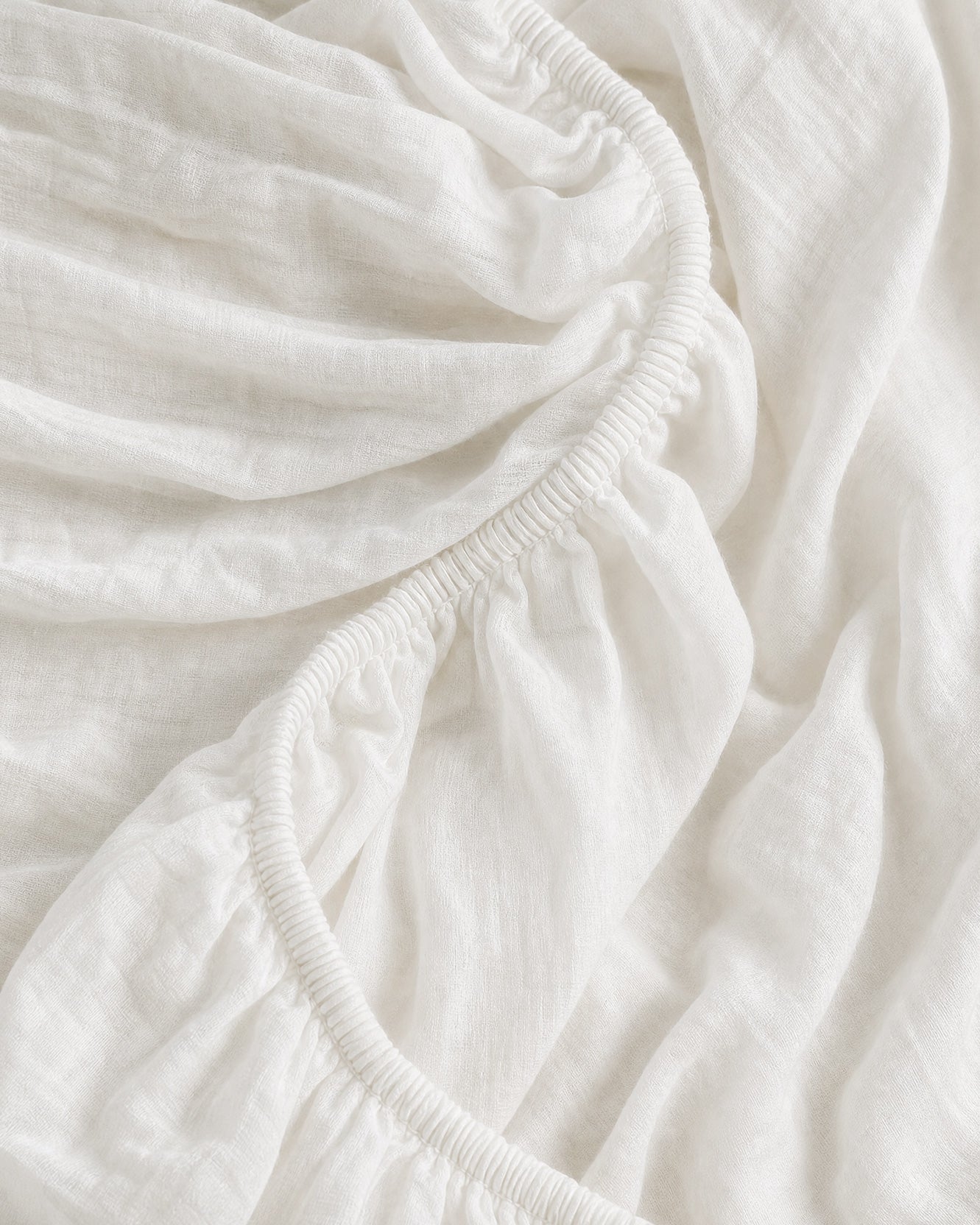 Coastal Cotton Mist Fitted Sheet Set