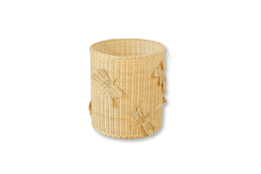 Flutter Wing Handwoven Rattan Hamper Basket