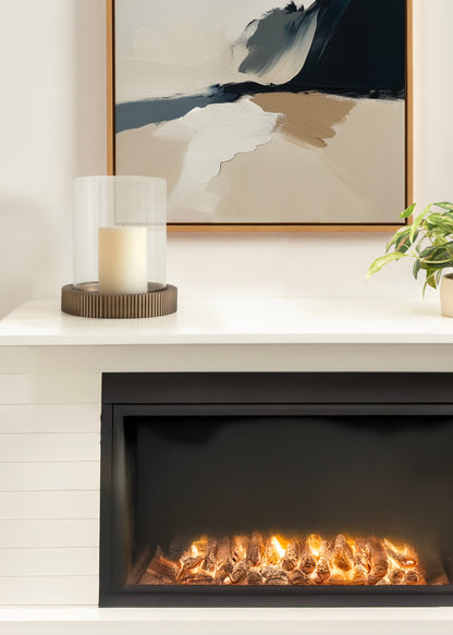 Rooks Metal Candle Holder – Coastal Tabletop Decor