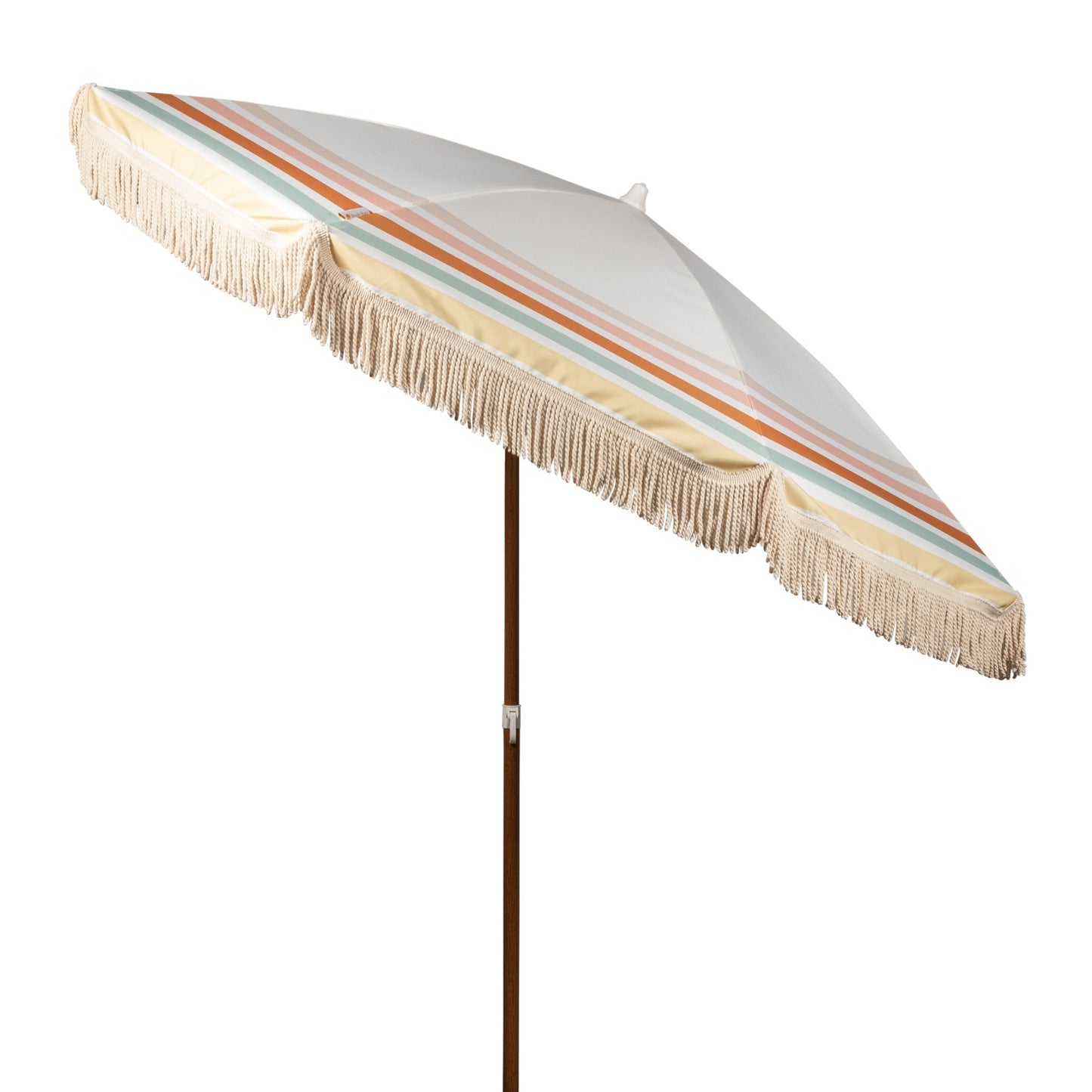 Summerland 6.5 ft. Portable Beach Umbrella - Coastal UV 50+ Sun Shade, Beach House Outdoor Entertaining