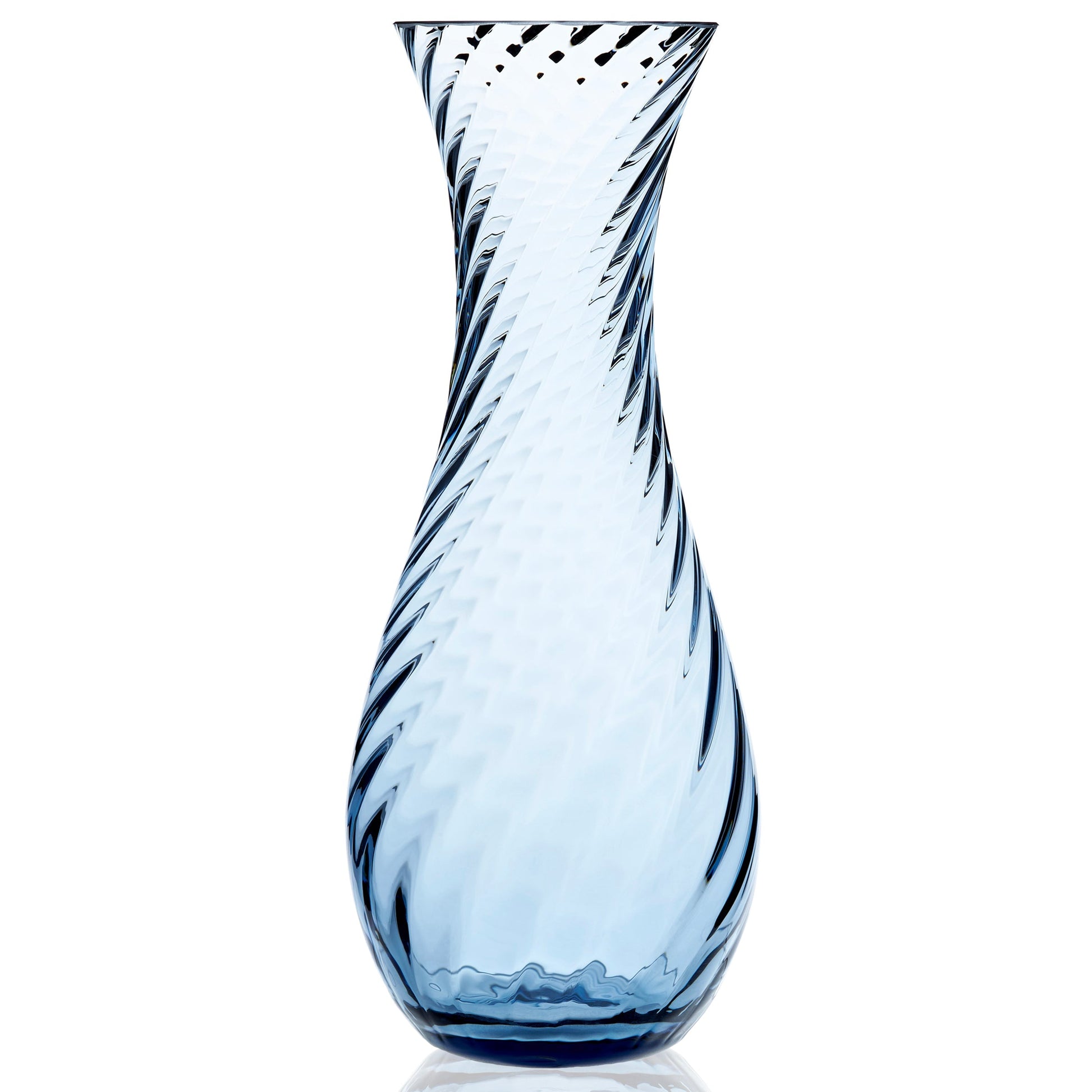 blue wine carafe