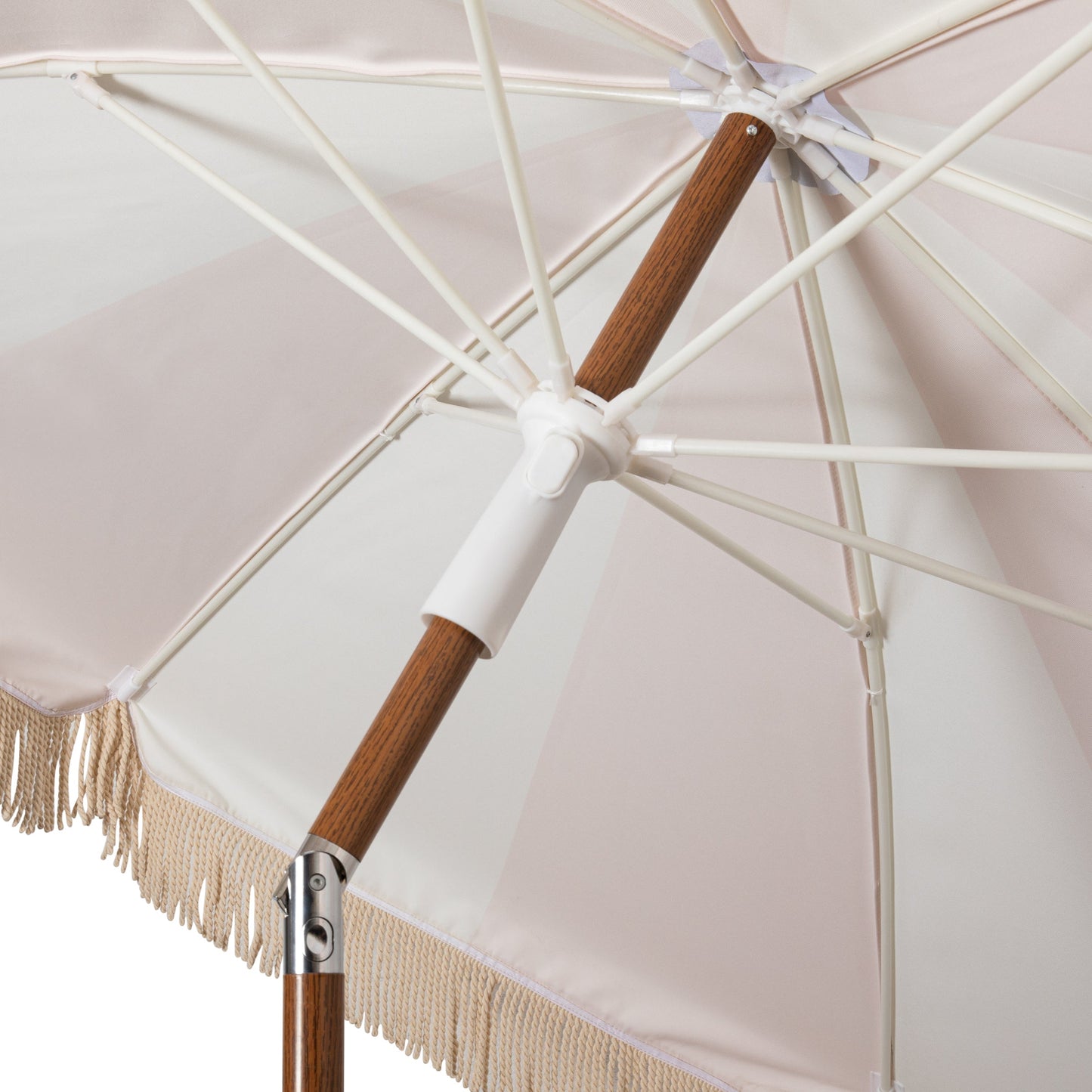 Summerland 6.5 ft. Portable Beach Umbrella - Coastal UV 50+ Sun Shade, Beach House Outdoor Entertaining