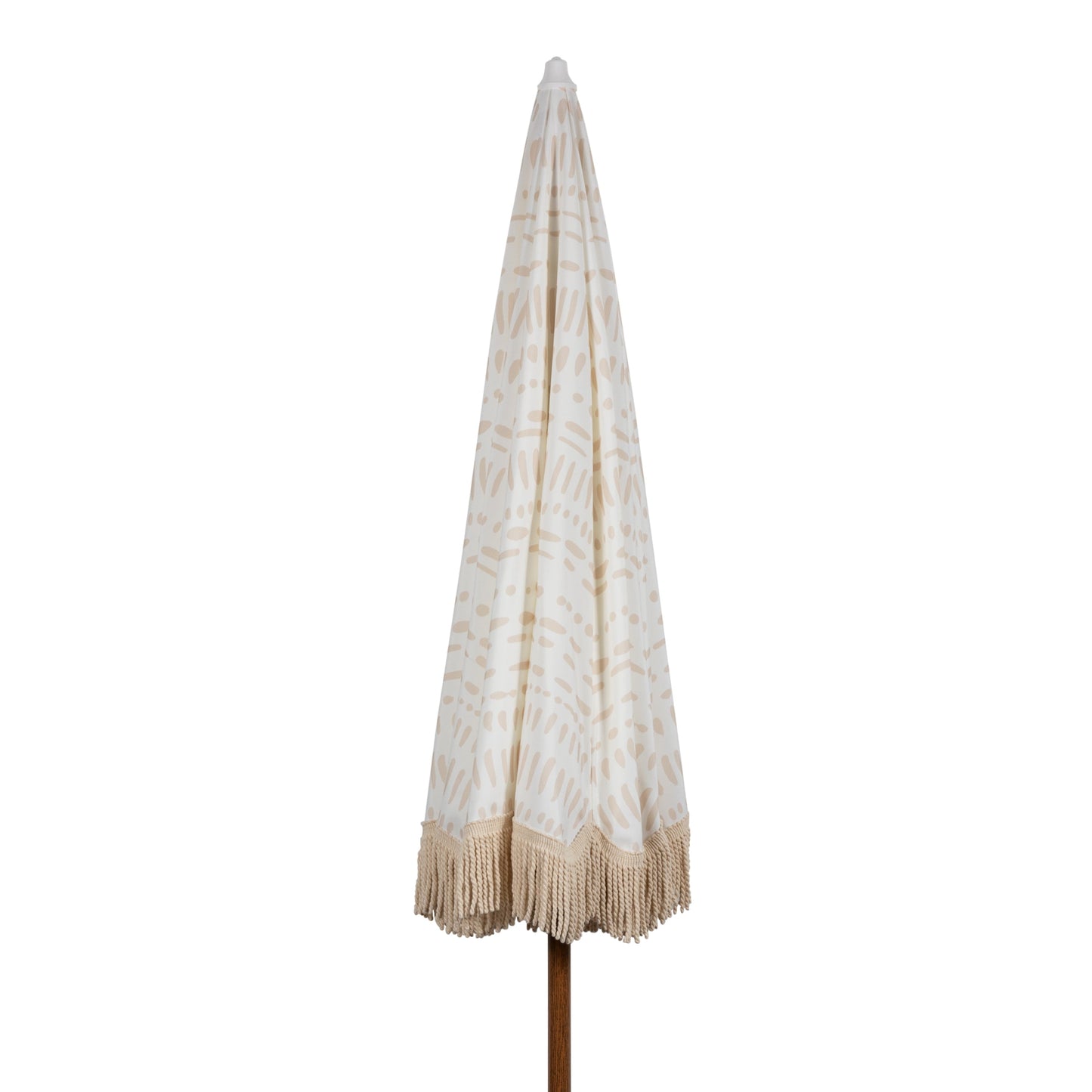 Summerland 6.5 ft. Portable Beach Umbrella - Coastal UV 50+ Sun Shade, Beach House Outdoor Entertaining
