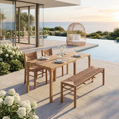 Iska Dining Chair (Set of 2) Natural