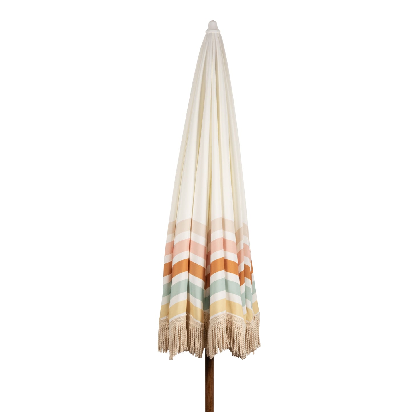 Summerland 6.5 ft. Portable Beach Umbrella - Coastal UV 50+ Sun Shade, Beach House Outdoor Entertaining